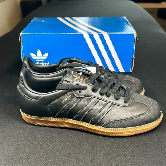 adidas gazelle silver green womens Adidas Womens Samba OG Shoes – Extra Butter main image 0